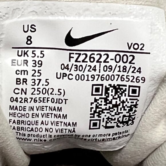 Nike V2K Run GTX Women Sneakers  Gore-Tex Size 8 - Picture 7 of 13